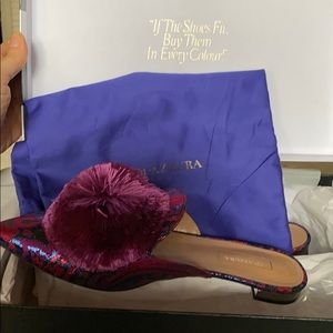 Aquazzura Powder Puff Flats